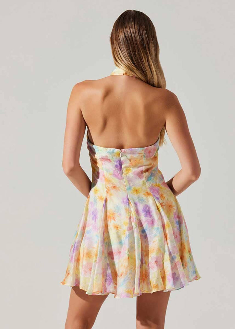 Sommar Dress - Yellow Multi