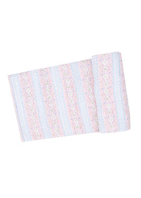 Muslin Swaddle Blanket - Ogee Lace Floral