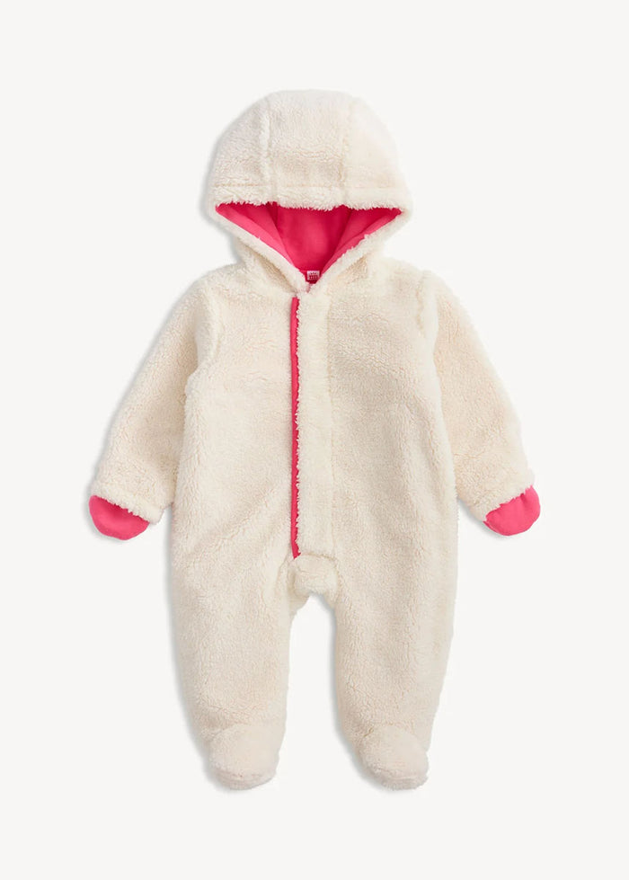 Sherpa Footie - Gentle Cream