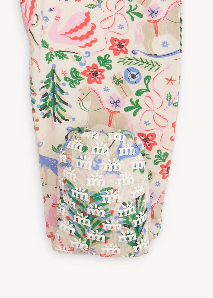 Modal Magnetic Footie - Sugar Plum Dreams