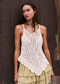 Sea Song Tank - Ivory
