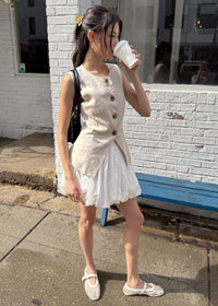 Emerson Vest - Stone