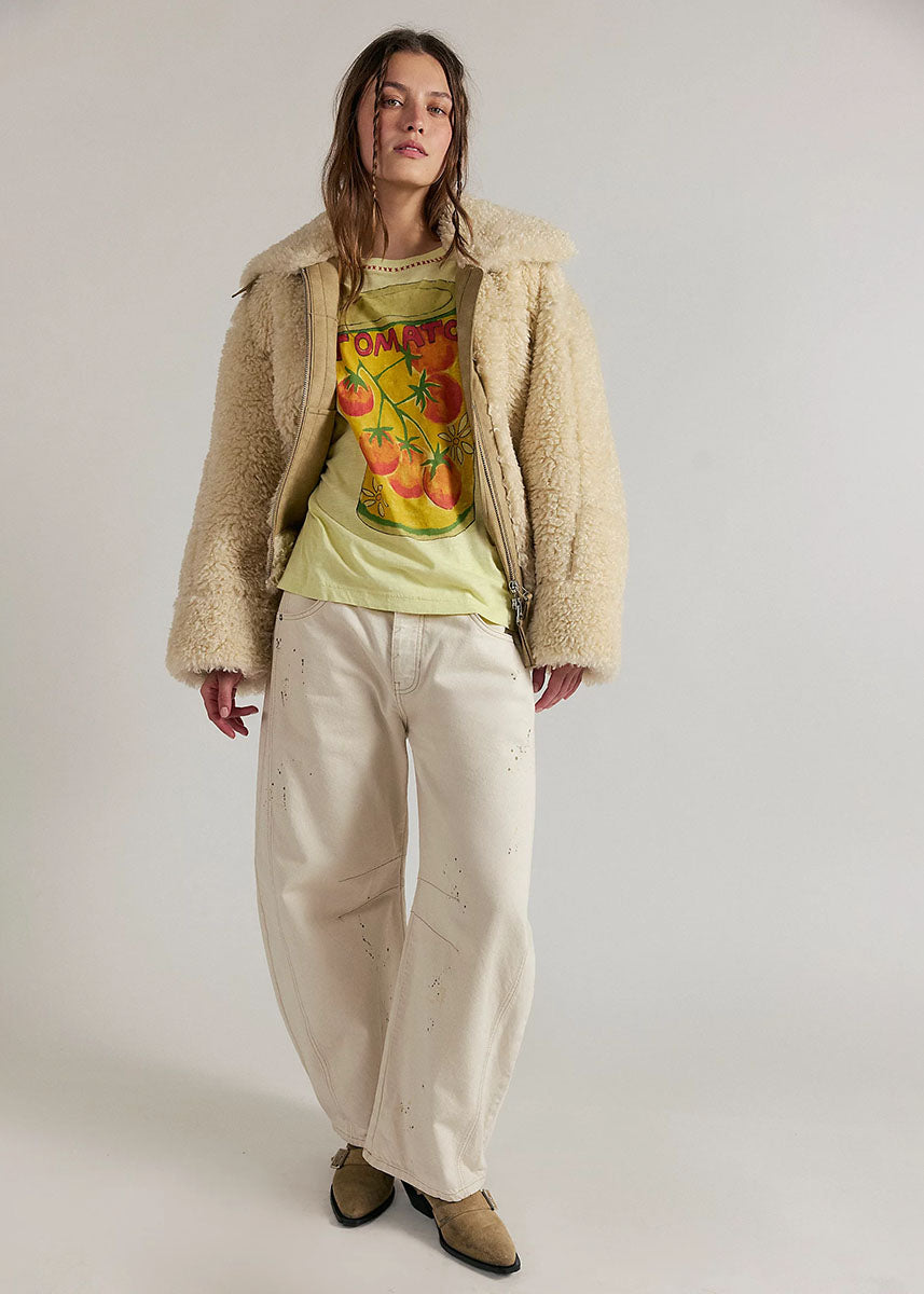 In Spring Tee - Lemon Water Combo