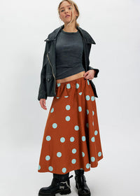 Betty Dropwaist Skirt - Sugar Almond Combo