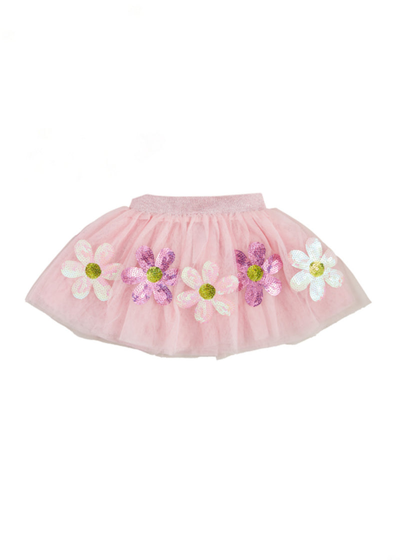 Big Daisies Sequin Tutu Skirt