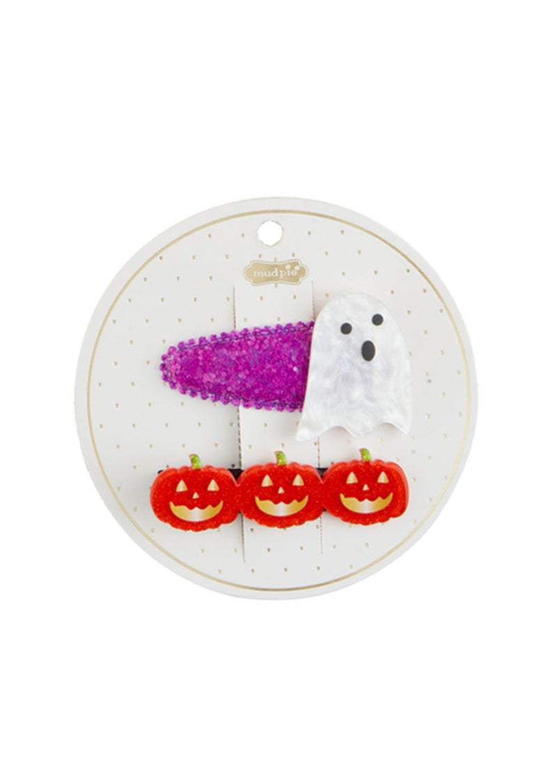 Ghost Halloween Hair Clip Set