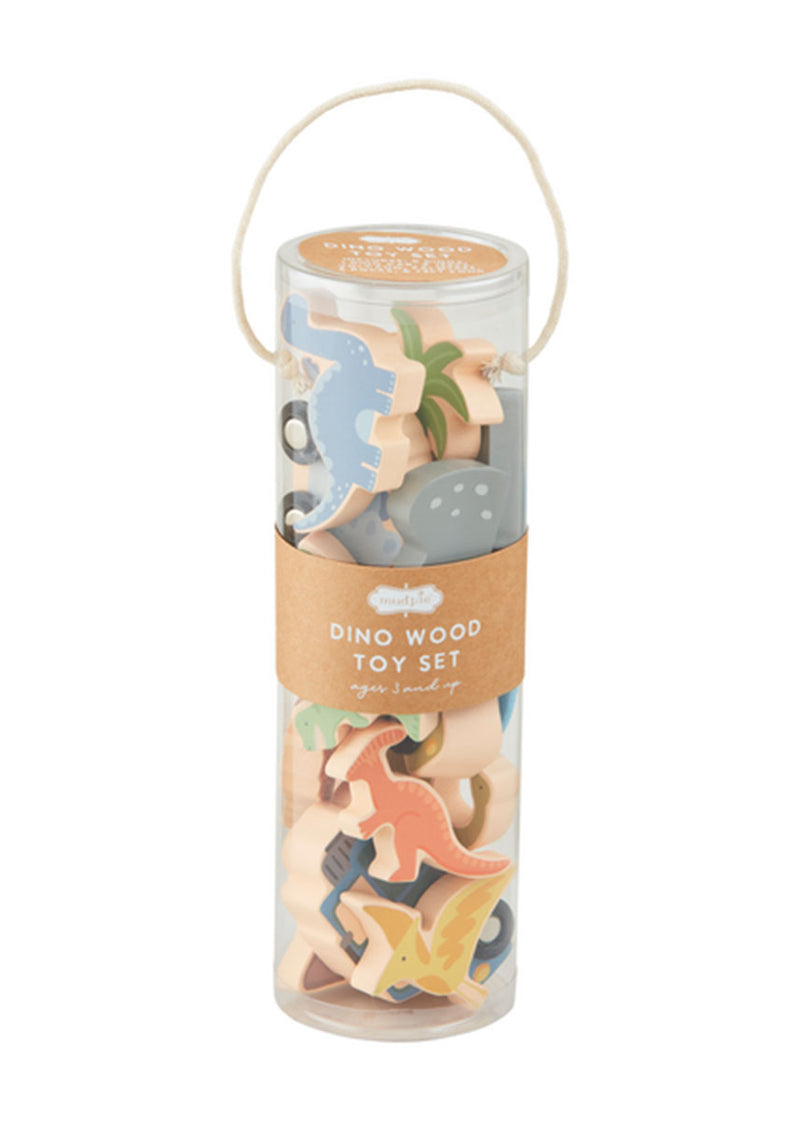 Wood Dino Toy Set