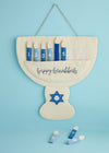 Menorah Countdown Hanger Calendar