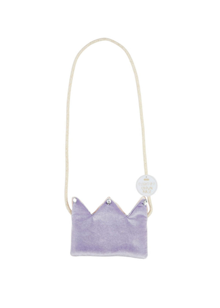 Light Up Crown Purse - Purple