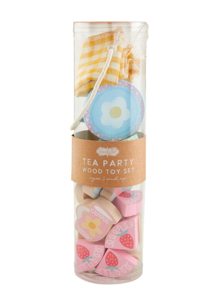 Wood Tea Party Toy Set