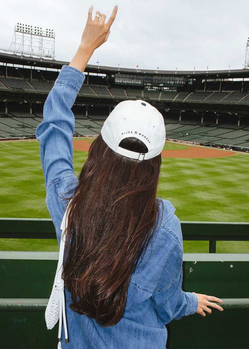 Chicago Cubs Bears Dad Hat - Ivory