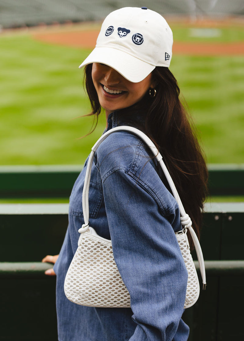 Chicago Cubs Bears Dad Hat - Ivory