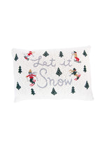 Let It Snow Lumbar Pillow