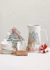 Classic Christmas Tree Shaped Plate