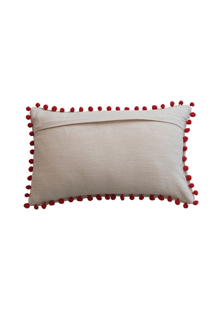 Hot Cocoa Tufted Lumbar Pillow