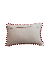 Hot Cocoa Tufted Lumbar Pillow