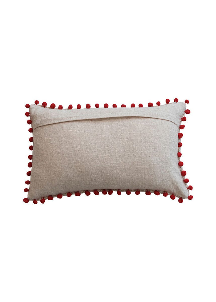 Hot Cocoa Tufted Lumbar Pillow