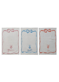 Holiday Bow Tea Towel