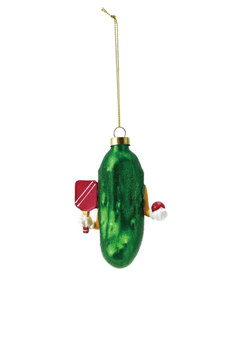 Lucky Pickleball Ornament
