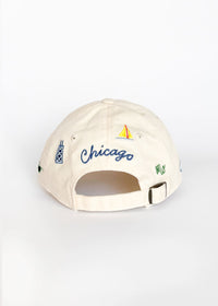 Toddler Chicago Icons Hat - Ivory