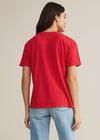 In Love Boyfriend Tee - Cherry