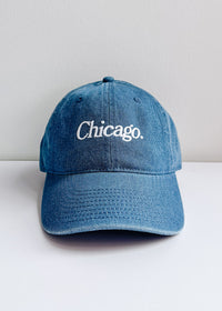 Youth Chicago. Dad Hat - Dark Denim
