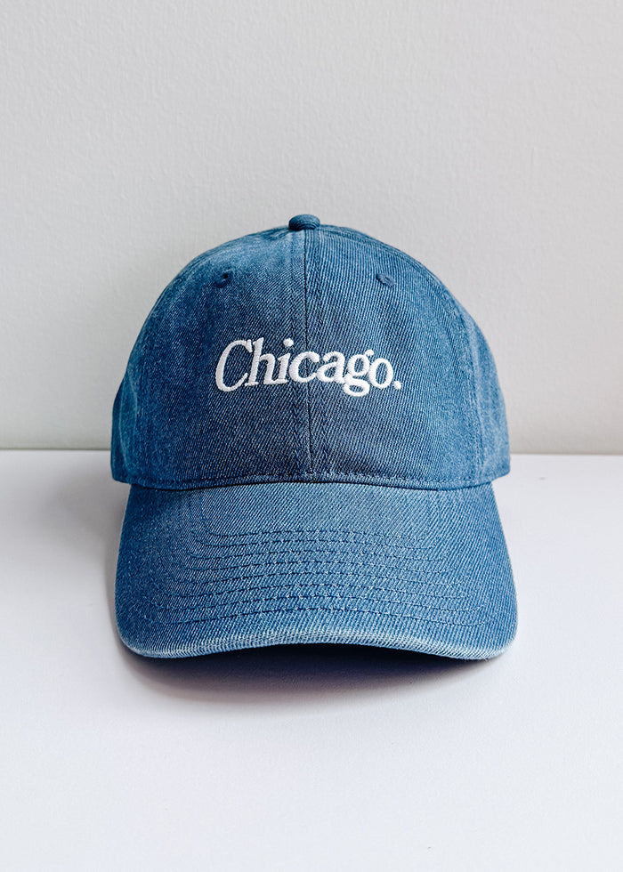 Youth Chicago. Dad Hat - Dark Denim