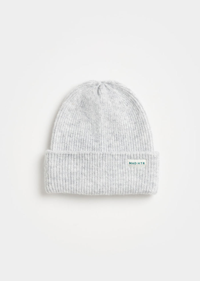 MAD HTR Heather Knit Beanie - Youth - Heather Grey