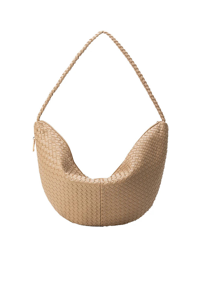 Raquel XL Recycled Vegan Bag - Mushroom