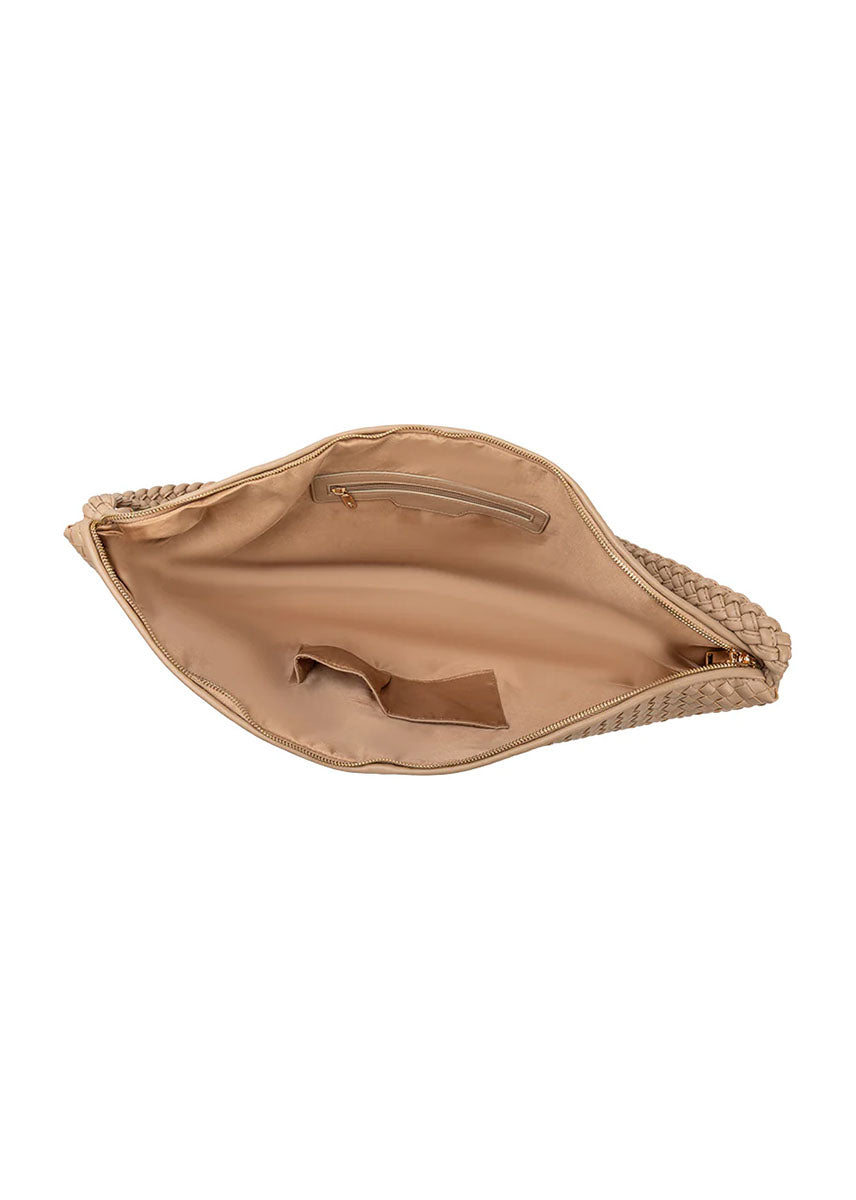 Raquel XL Recycled Vegan Bag - Mushroom