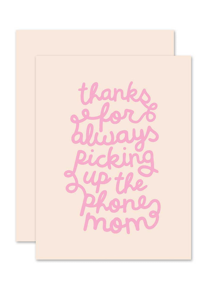 Phone Mom Card