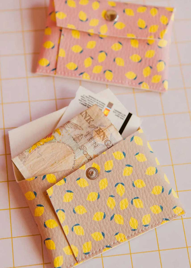 Pink Card Holder