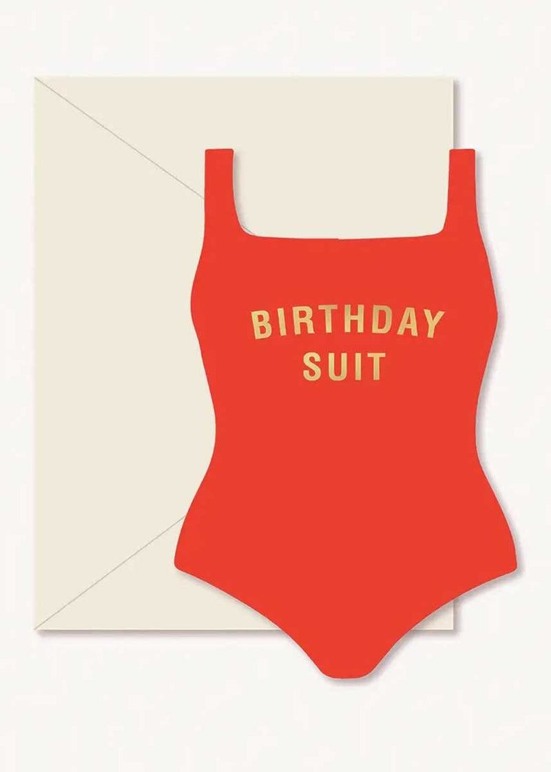 Birthday Suit Card