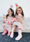 Kids Scallop Heart Sunglasses