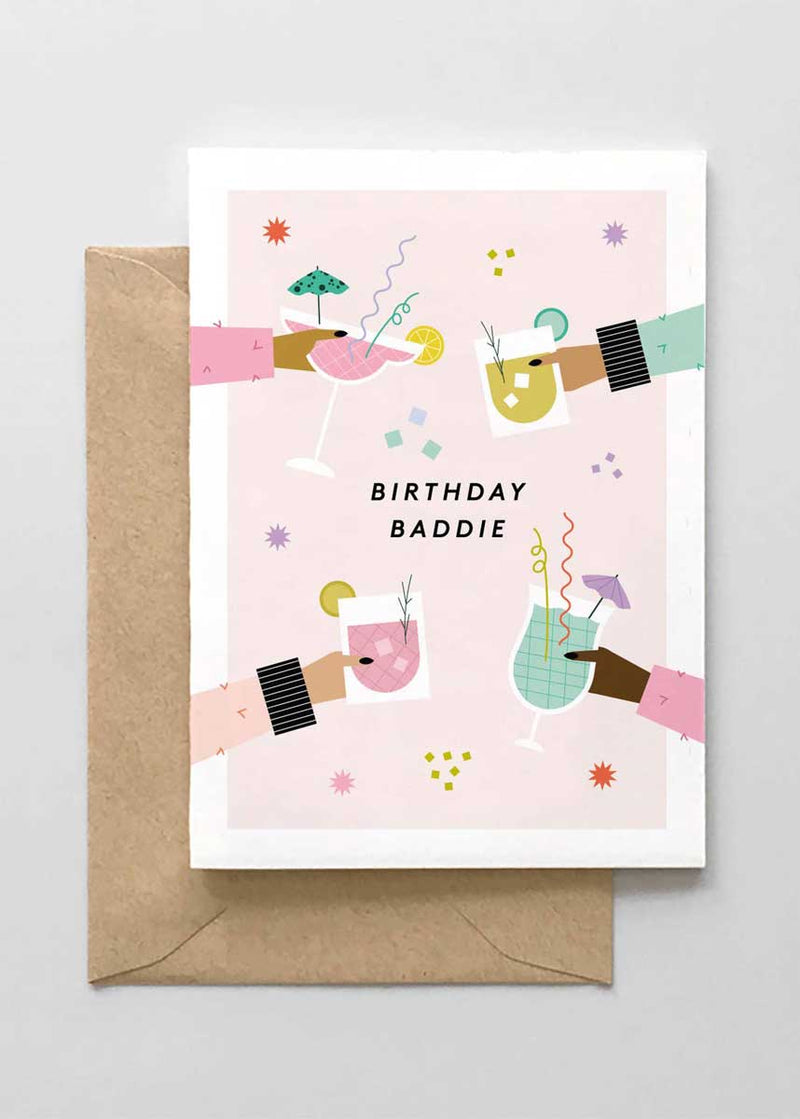 Birthday Baddie Card