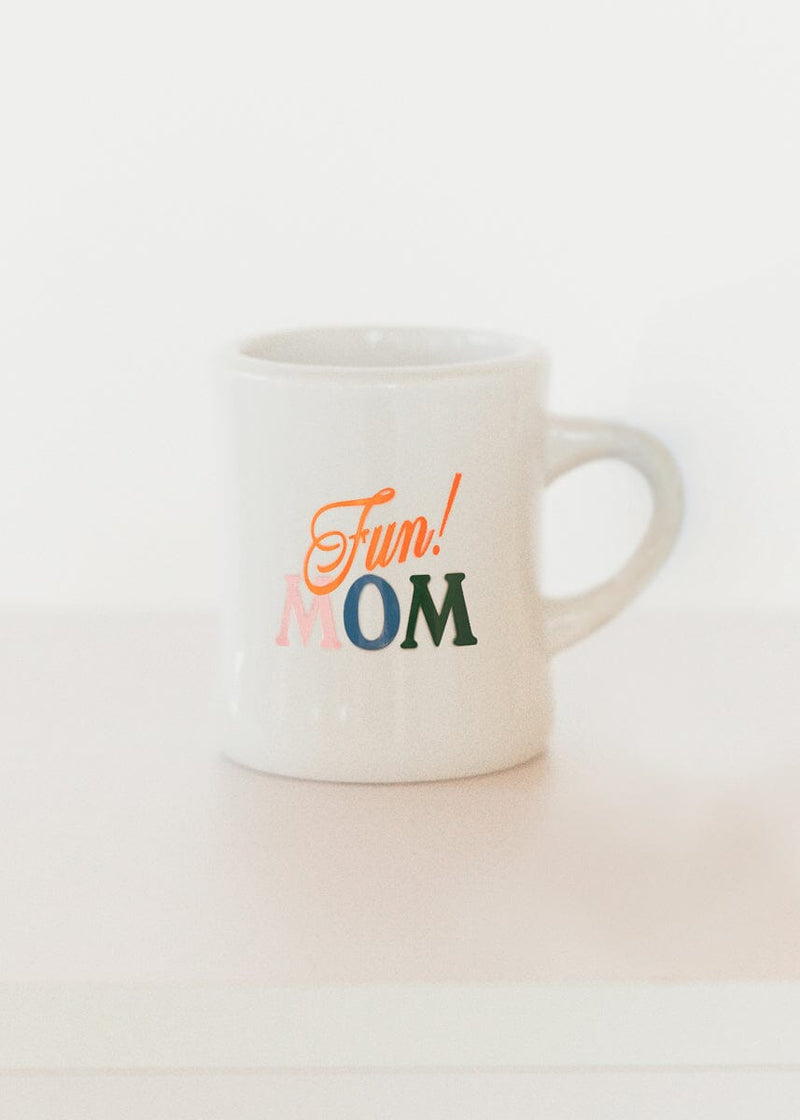 Fun! Mom Diner Mug - 10 oz