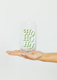 Ho Ho Ho Beer Glass - 16 oz