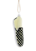 Checkered Shoe Ornament