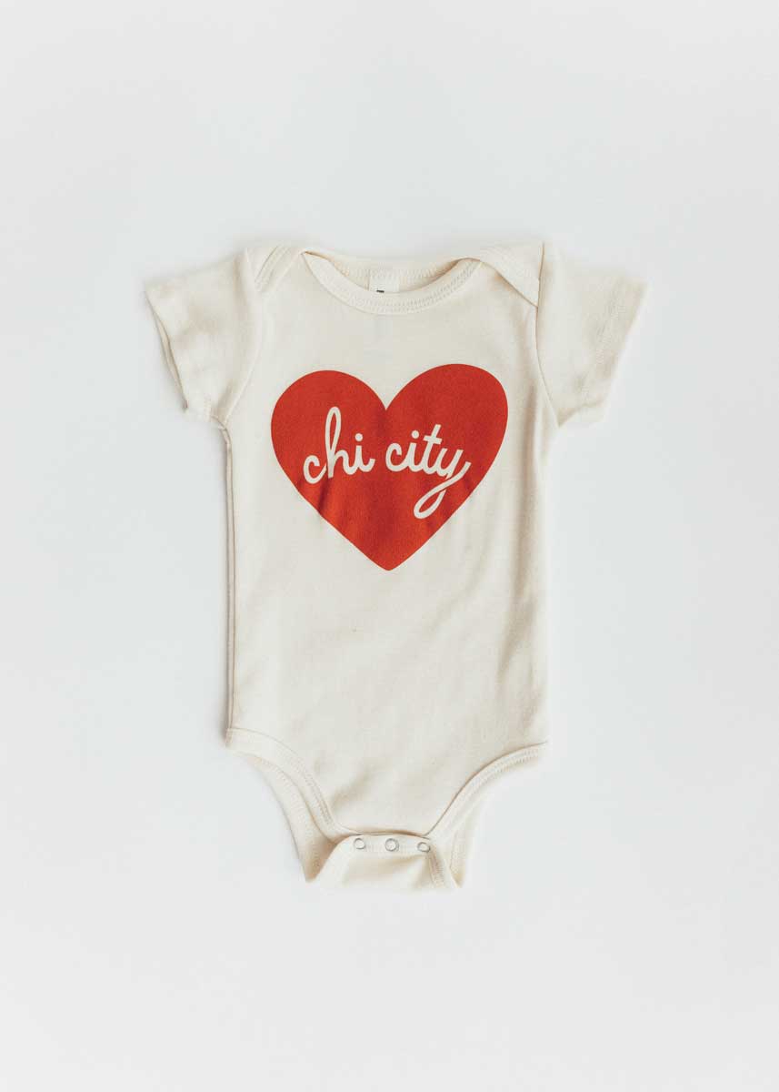 Chi City Heart Onesie