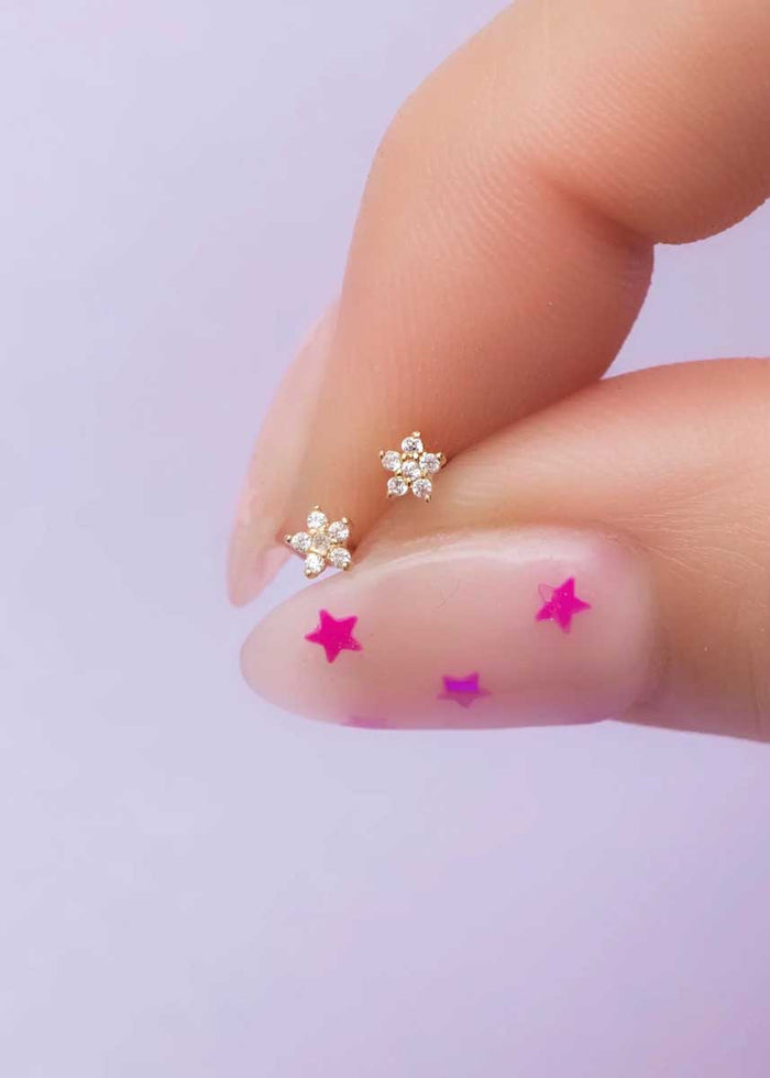 Teeny Tiny Star Studs