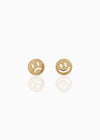 Happy & Sad Studs - Gold