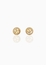 Happy & Sad Studs - Gold