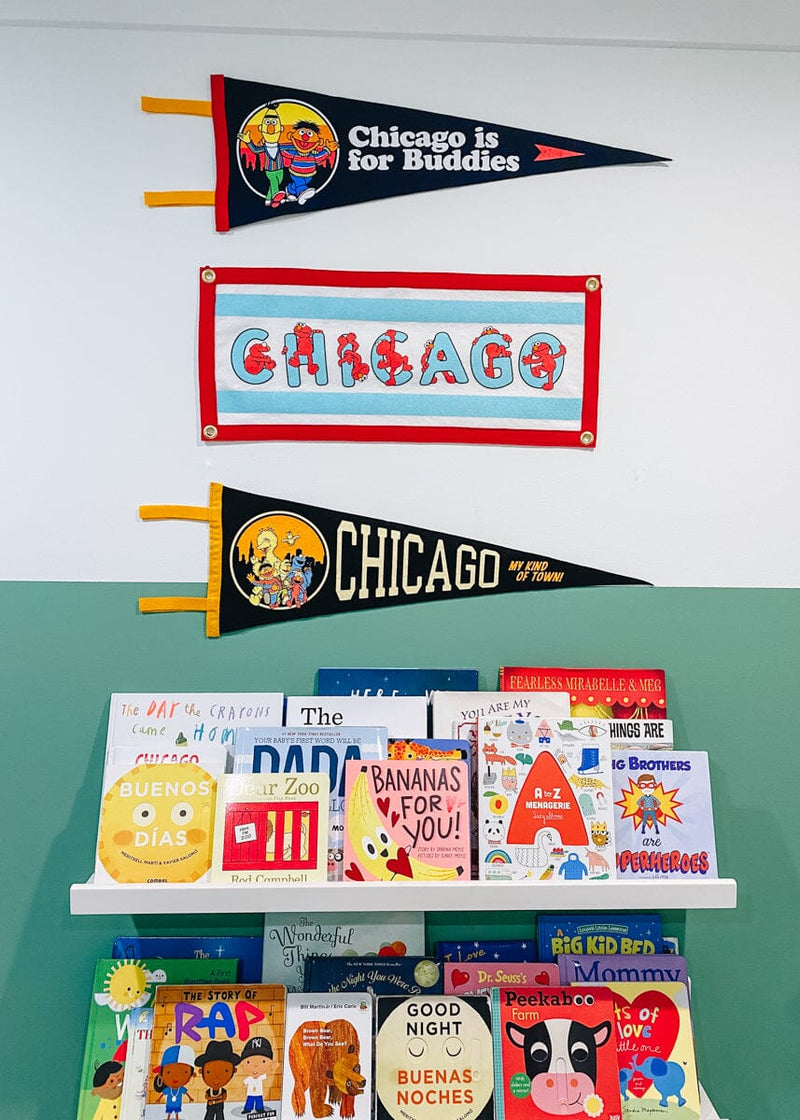 Chicago Buddies Pennant - Sesame Street x Oxford Pennant