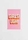 Girls! Ugh! Postcard