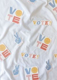 Vote Peace Sticker