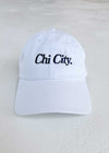 Chi City Dad Hat - White