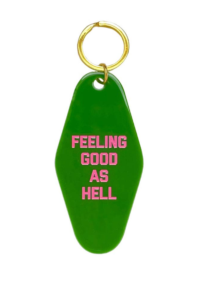 Good As Hell Motel Keytag