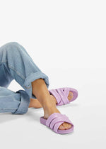 Serena Slide Sandal - Lilac