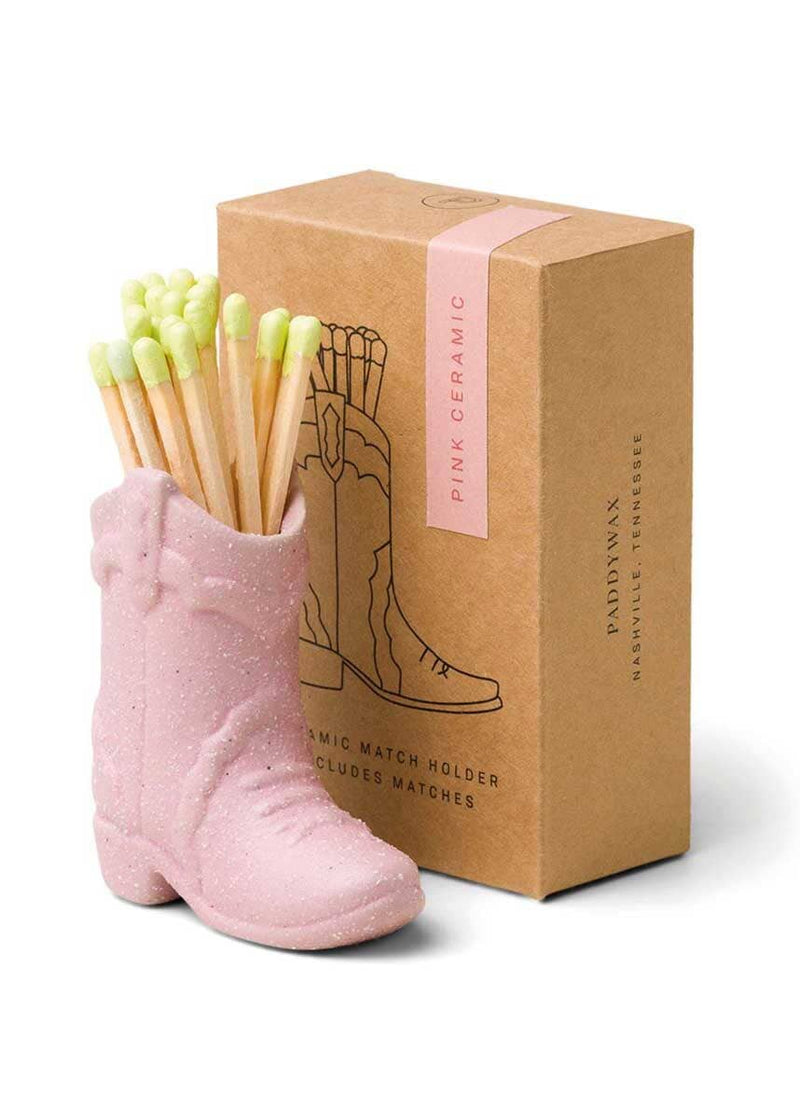 Cowboy Boot Match Holder - Pink