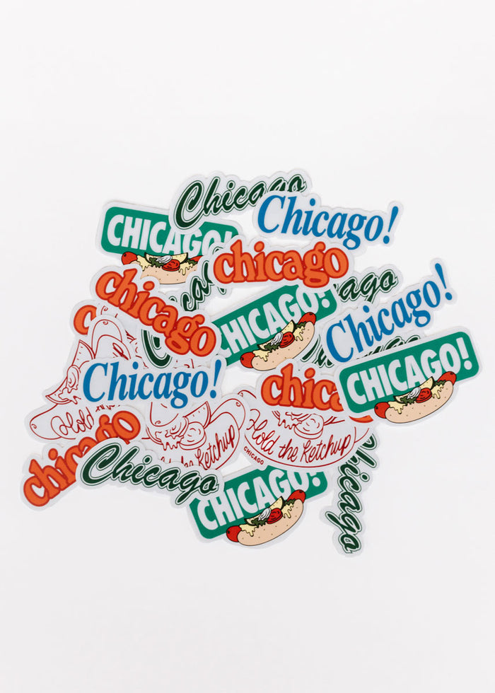 Chicago! Dog Sticker